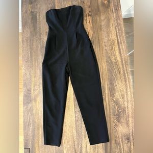 Express strapless jumpsuit